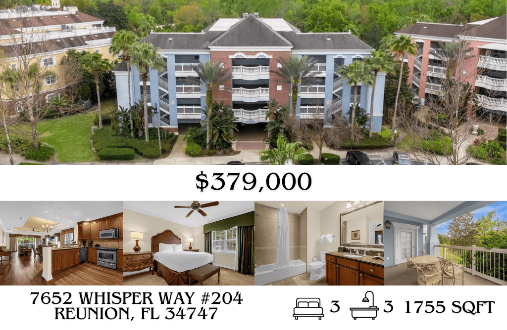 Whisper Way Reunion Condo